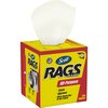 Scott Rags in a Box, POP-UP Box, 10 x 12, White, PK200 75260